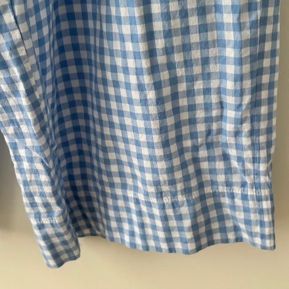 Lulus Delphine Blue & White Gingham Wide Leg Pants - Picture 8 of 16